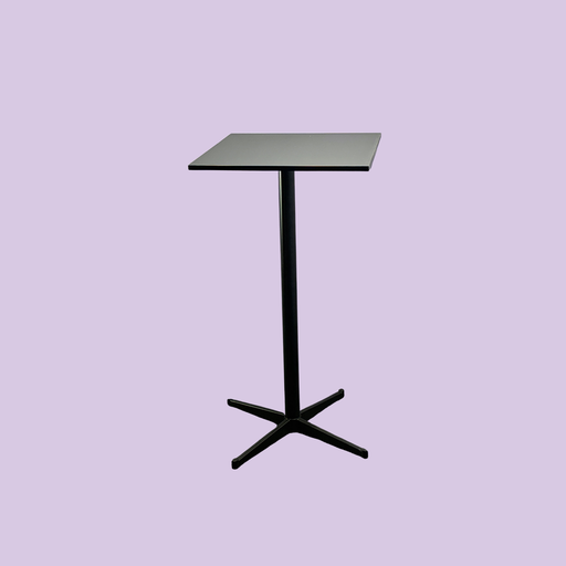 [2111] Barbord Firkantet - Svart